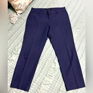 Liverpool Navy Cropped Slacks